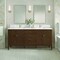 James Martin Vanities 72'' Vanity, Mid Century Walnut w/ Single Hole 3 CM White Zeus Quartz Top & Backsplash 485-V72-WLT-1WZ - alternate 7